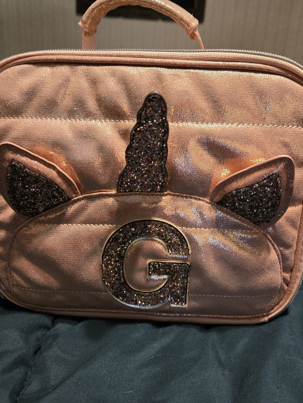 Justice Brand Lunchbox - Unicorn Sparkle